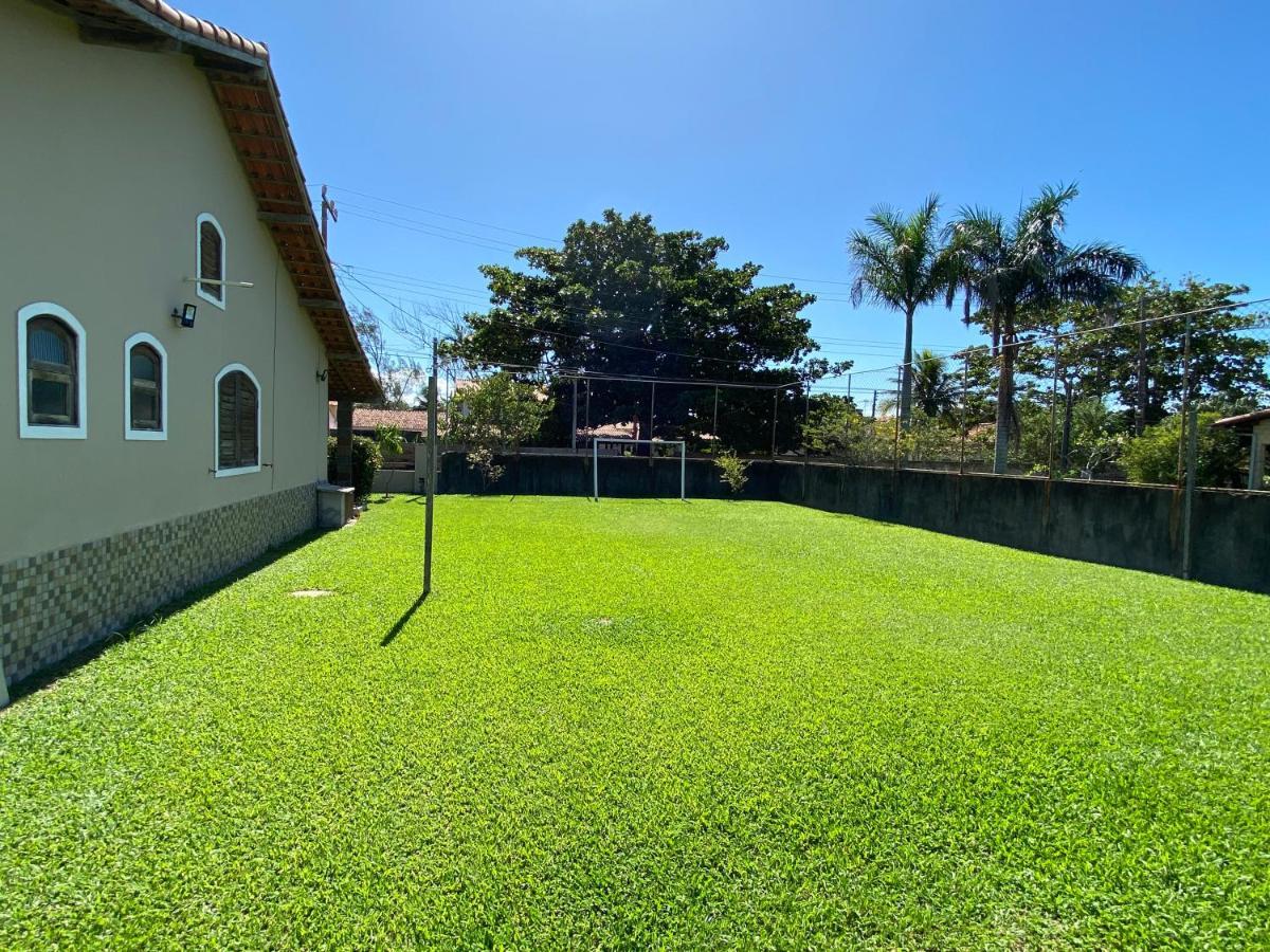 Casa Bem Espacosa Com Piscina, Campo De Futebol E Area Gourmet A Um Quarteirao Da Lagoa De Praia Seca 아라루아마 외부 사진